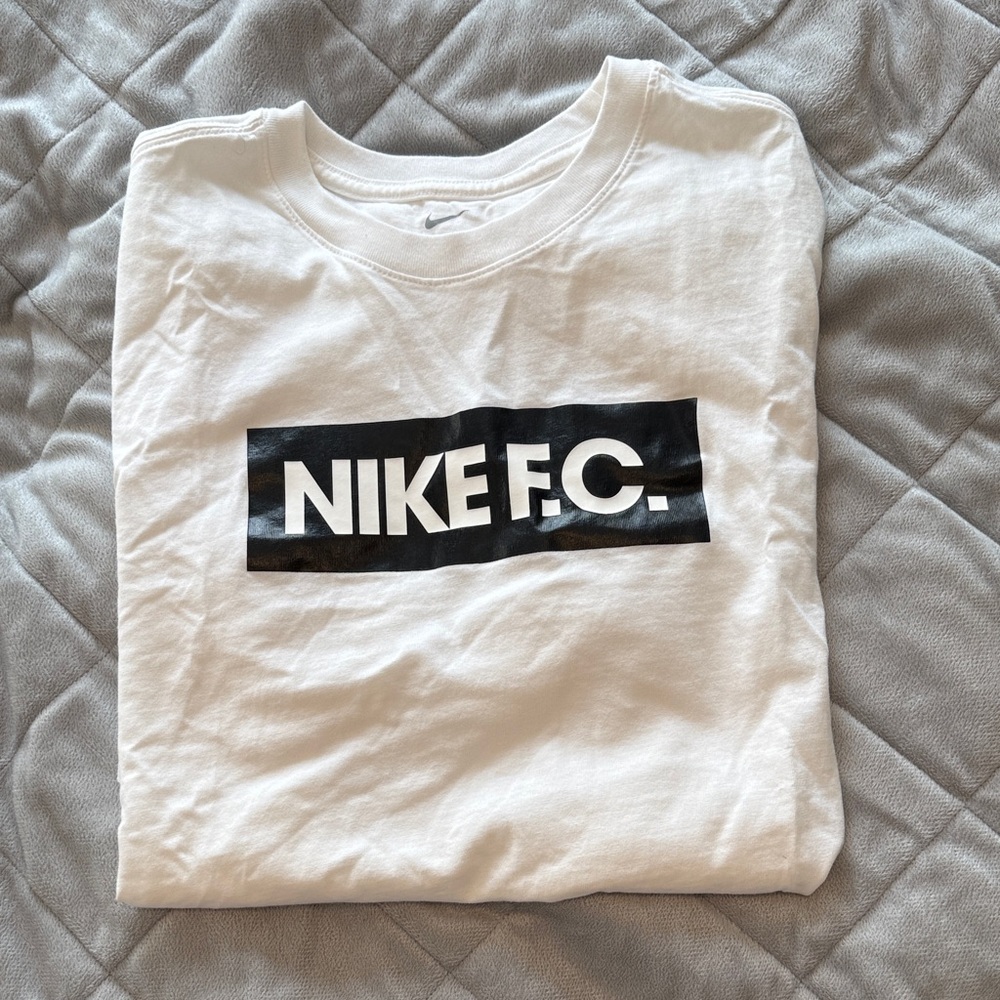 Nike F.C. White and Black Tee